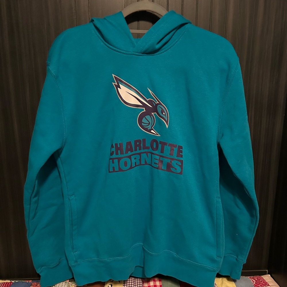 NBA Youth Teal Pullover with Team Emblem
